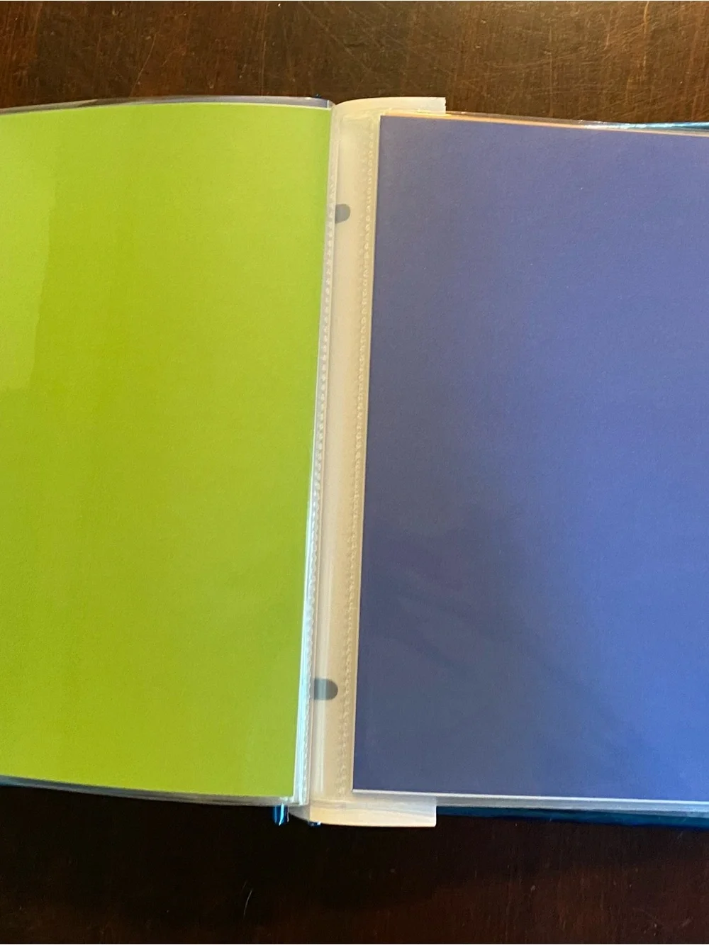 NWT Collectible Walt Disney World 2013 Slip-In Scrapbook Bound Blue Multicolor